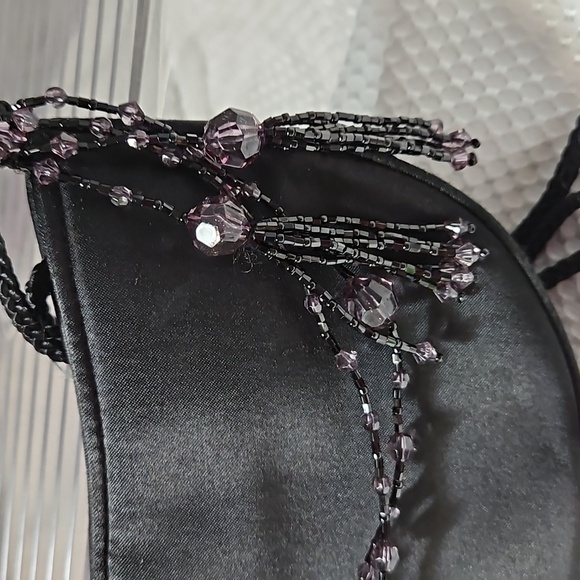 LECREGALE SMALL CROSSBODY BAG WITH FRINGE - Picture 2 of 8